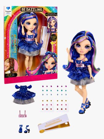 Rainbow High Be Dazzling Modedocka Genevieve Bleue, Blå