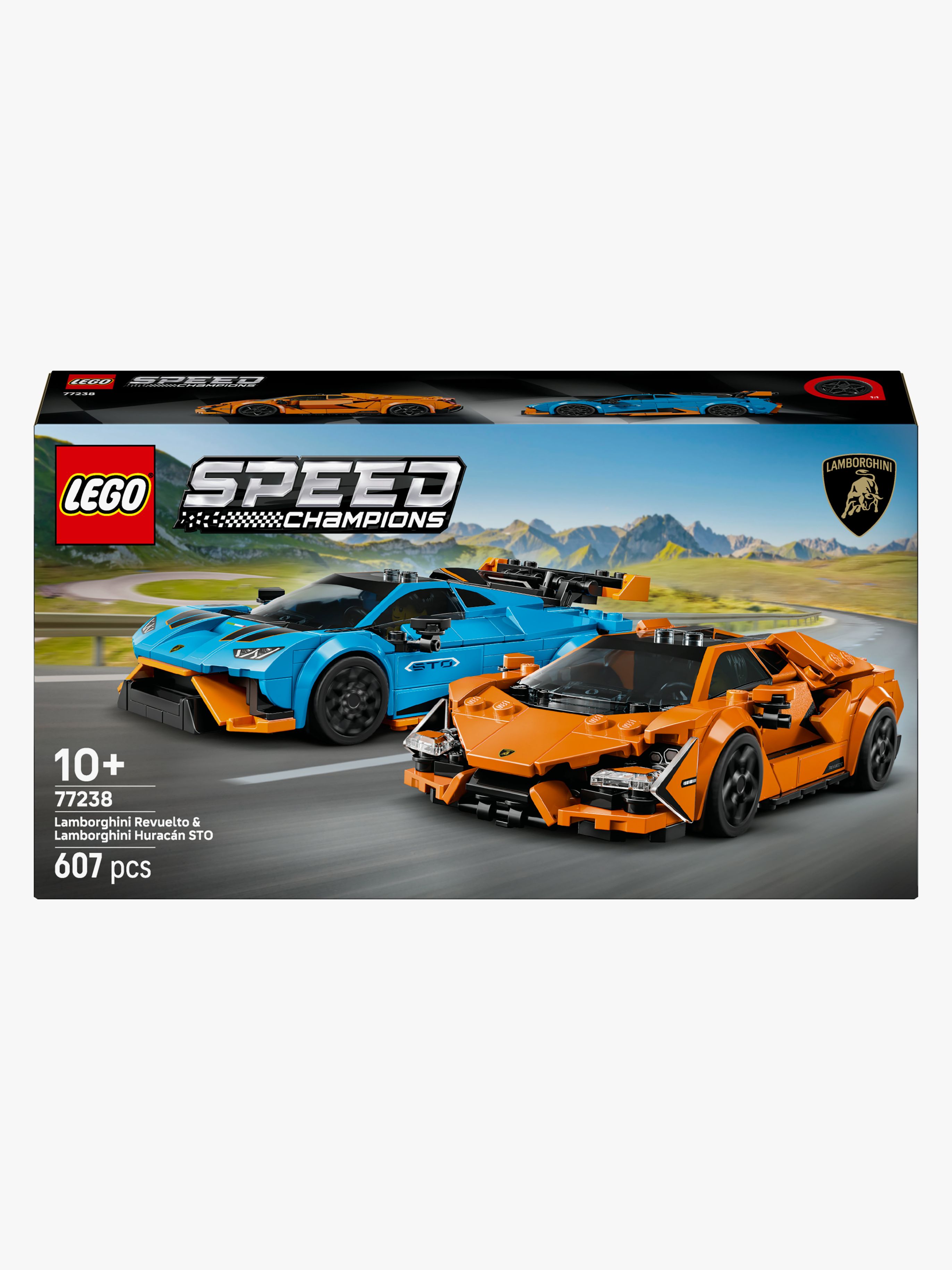 LEGO Speed Champions 77238 Lamborghini Revuelto & Huracán STO