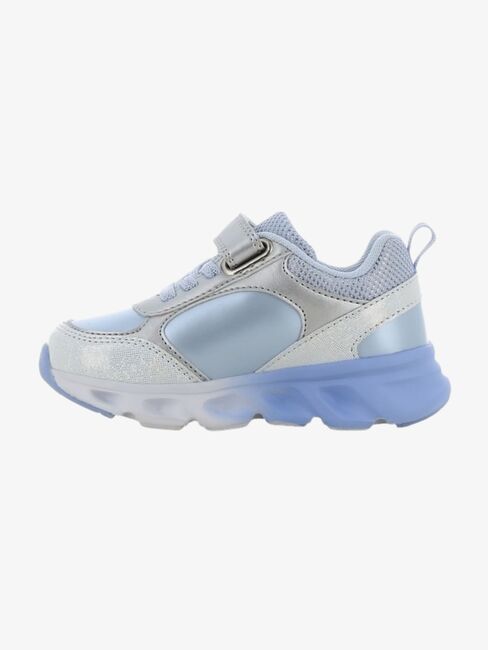 Disney Frozen  Blinkande Sneakers, Silver/Light Blue