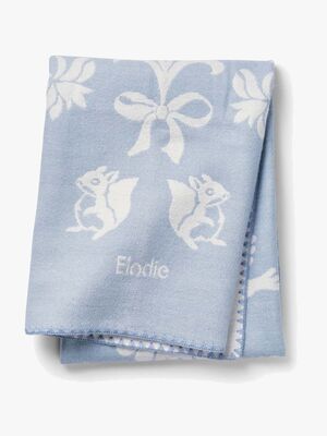 Elodie Filt Jacquard, Blueberry Blue