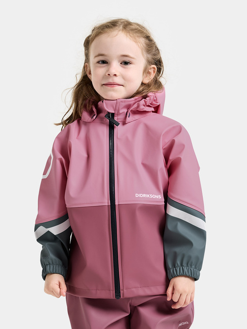 Didriksons Waterman Regnställ, Light Heather Pink