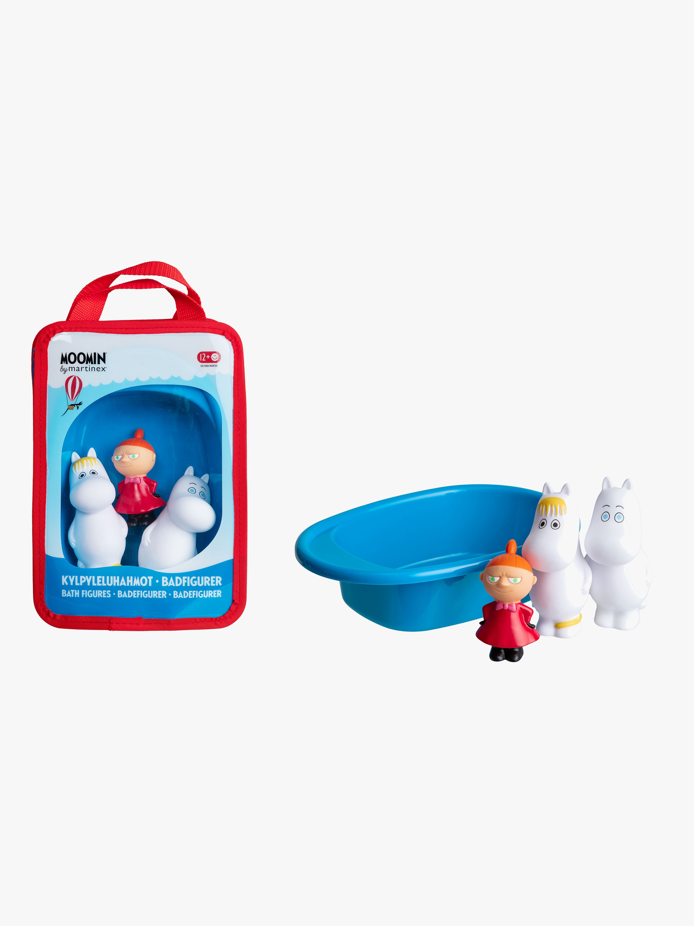Mumin Badleksak 3 Figurer Och Badkar