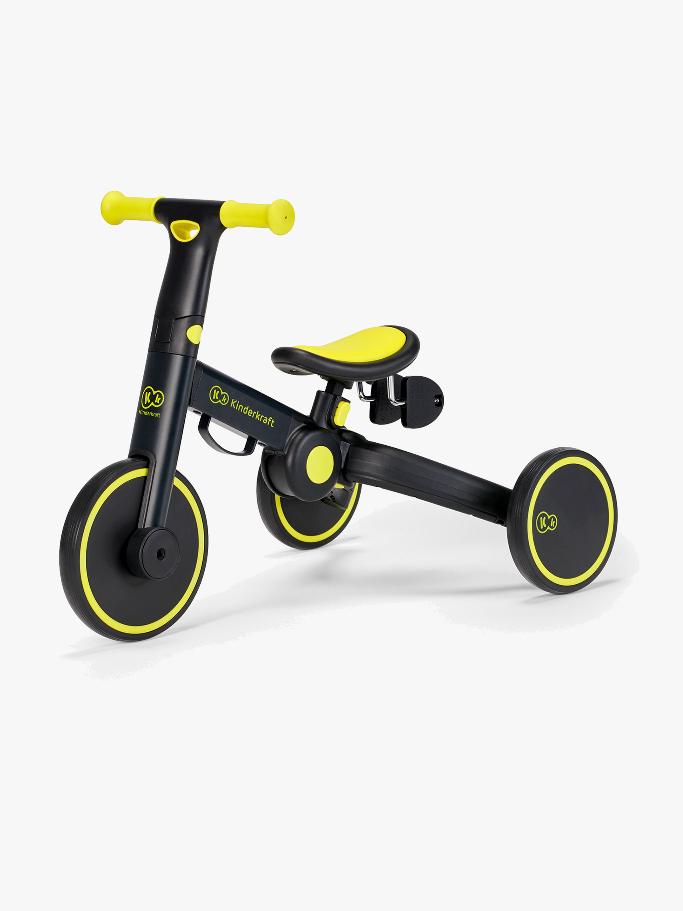 Kinderkraft 4TRIKE Trehjuling, Svart