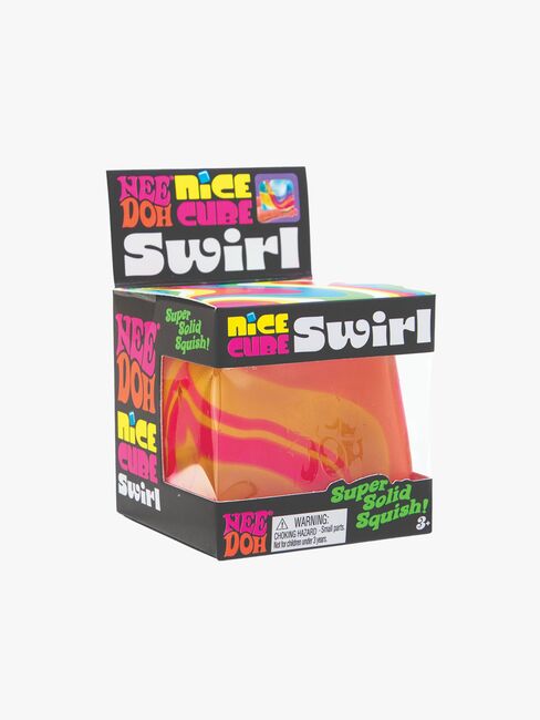 NeeDoh Nice Cube Swirl Stressboll Blandad