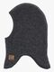 Mikk-Line Balaklava Merinoull, Anthracite Melange