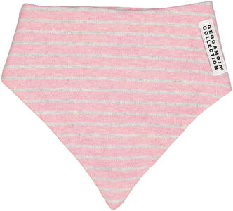 Geggamoja Drybib Classic, Pink Daisy Stripe