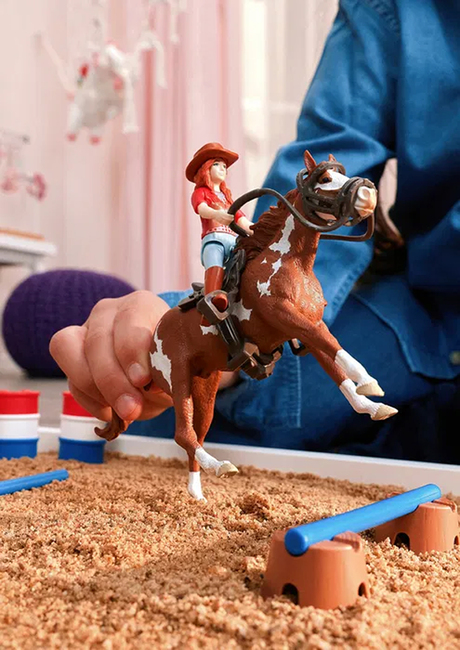 Schleich 42775 Horse Club Hannah's Western Adventures Lekset
