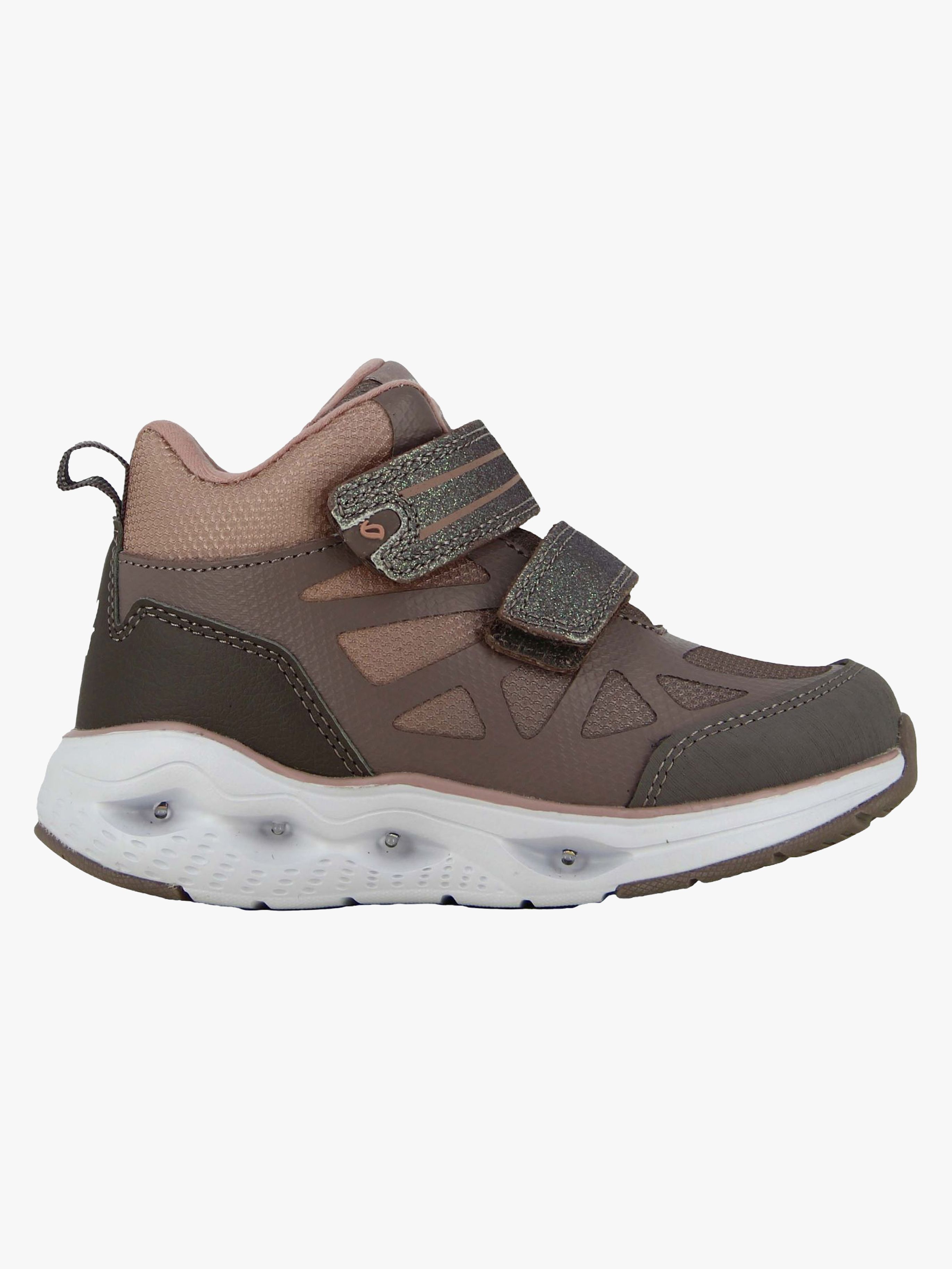 Leaf Kumla  Blinkande Sneakers, Rosa, 35