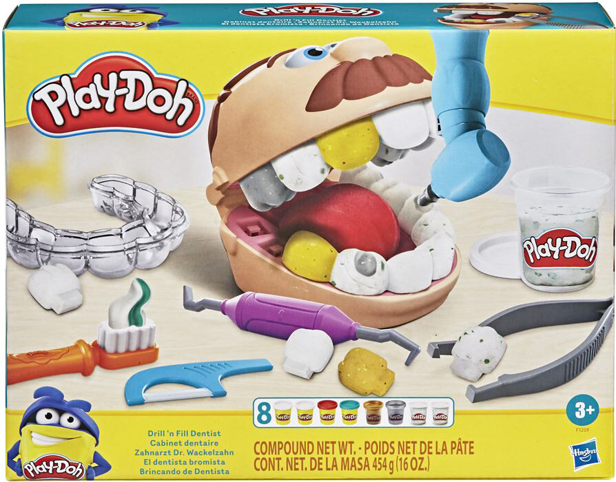 Play-Doh Drill ’n Fill Tandläkarset