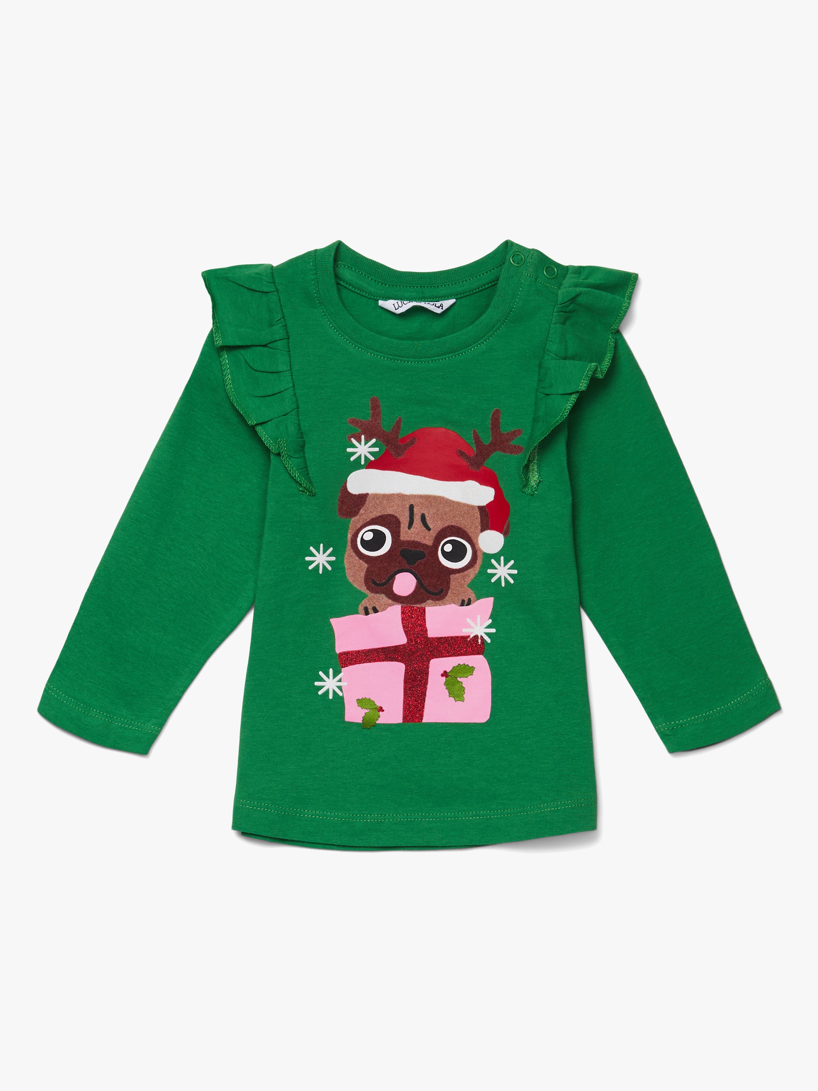 Luca &  Lola Baby Topp Merry Pugbaby Green 56