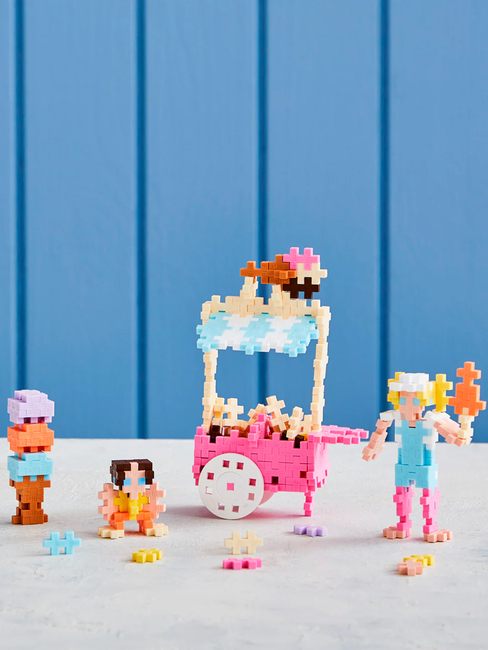 Plus-Plus Learn to Build  Glasskioskt Byggset 275 Delar