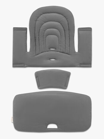 Hauck Babyset Matstolsdyna, Dark Grey