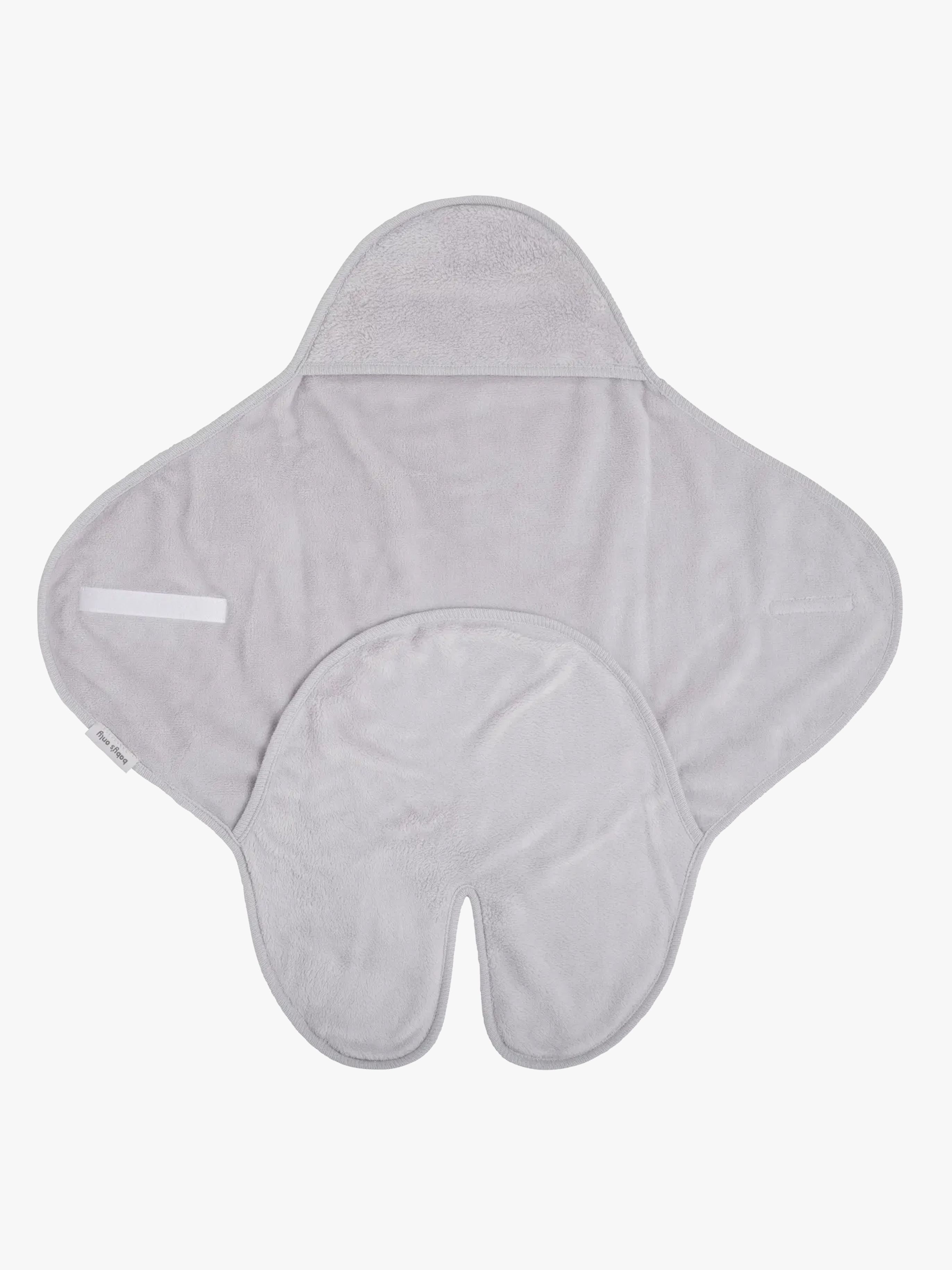 Baby's Only Hooded Baby Filt med Fötter Cozy, Misty Blue