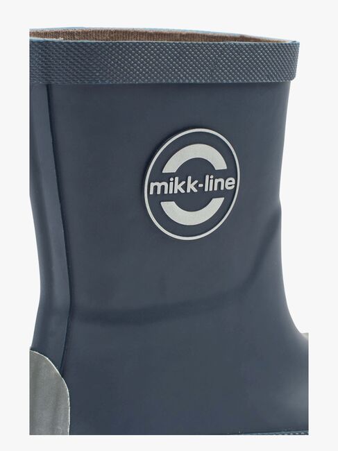 Mikk-Line Barefoot Gummistövlar, Blue Nights
