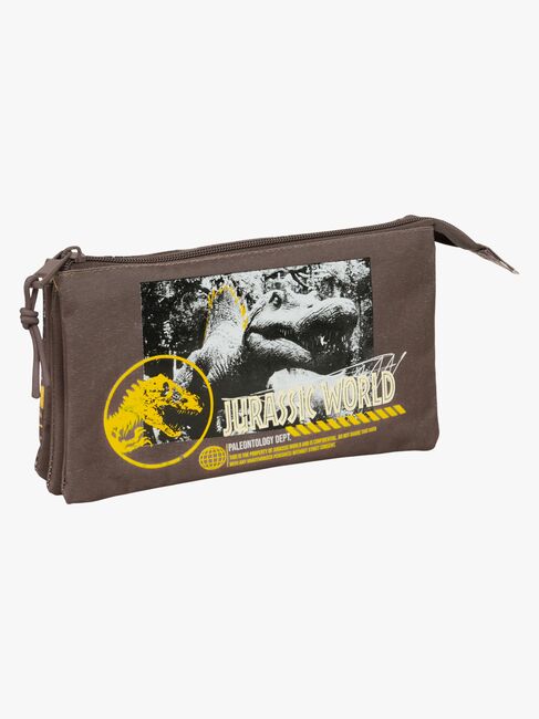 Jurassic World Trippelpennfodral, Brun