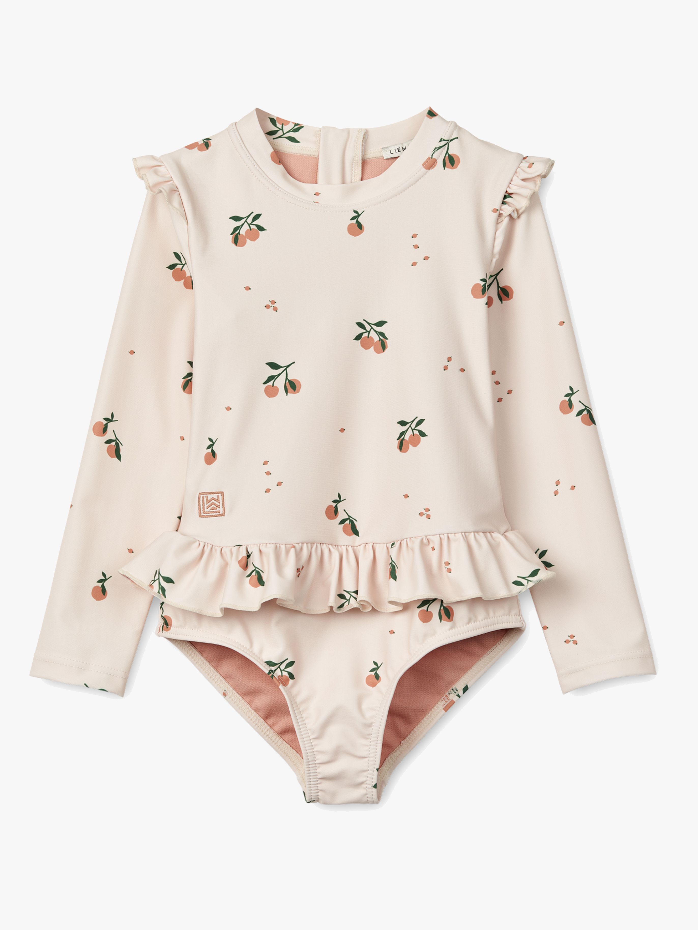 LIEWOOD Sille Baddräkt, Peach/Sea Shell, 104