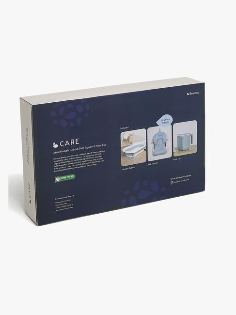 Beemoo CARE Assist Badbalja inkl. Badstöd & Sköljkanna, Beige