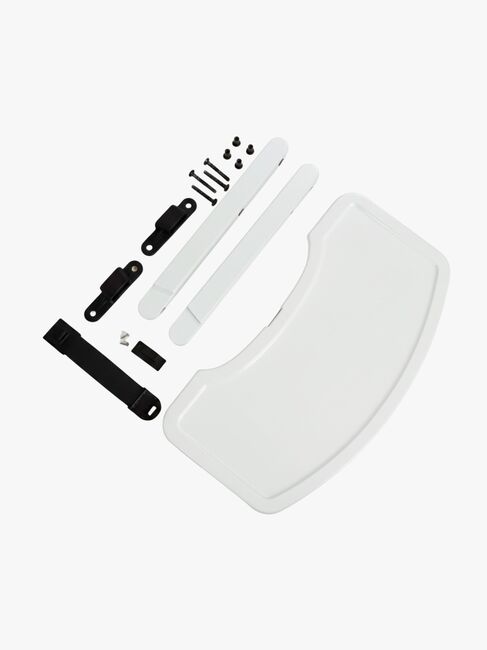 BabyDan Danstolen Bricka, White