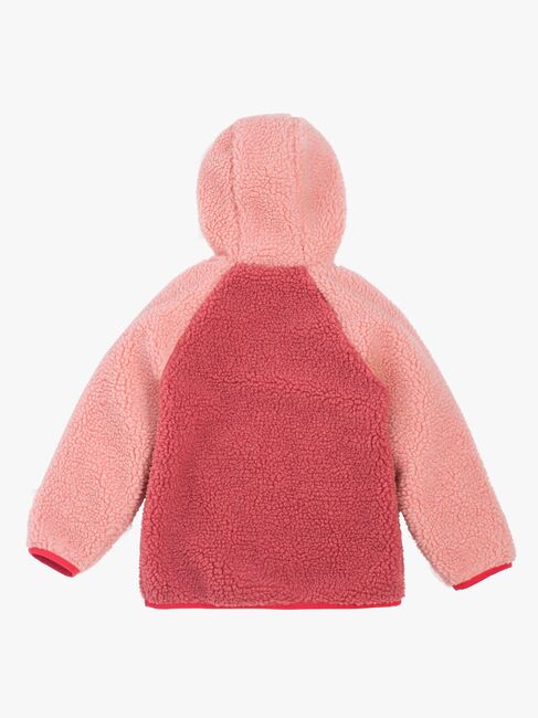 Viking Play  Vändbar Fleecejacka, Light Pink