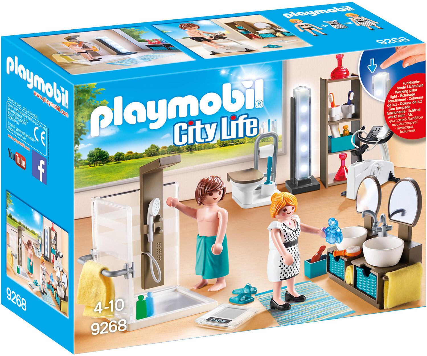 Playmobil 9268 City Life Badrum