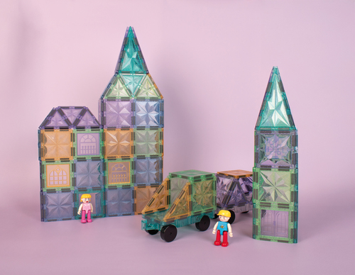 Playbox  Magnetiska Brickor Glitter 110 Delar