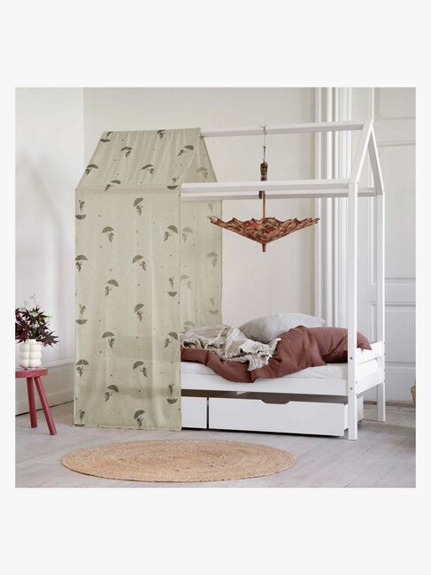 Hoppekids Ole Lukoie Sänggardin 70x160, Grön