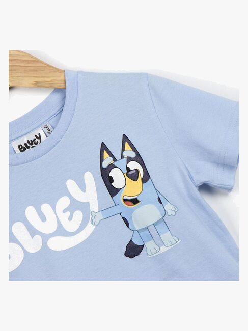 Bluey T-shirt, Ljusblå