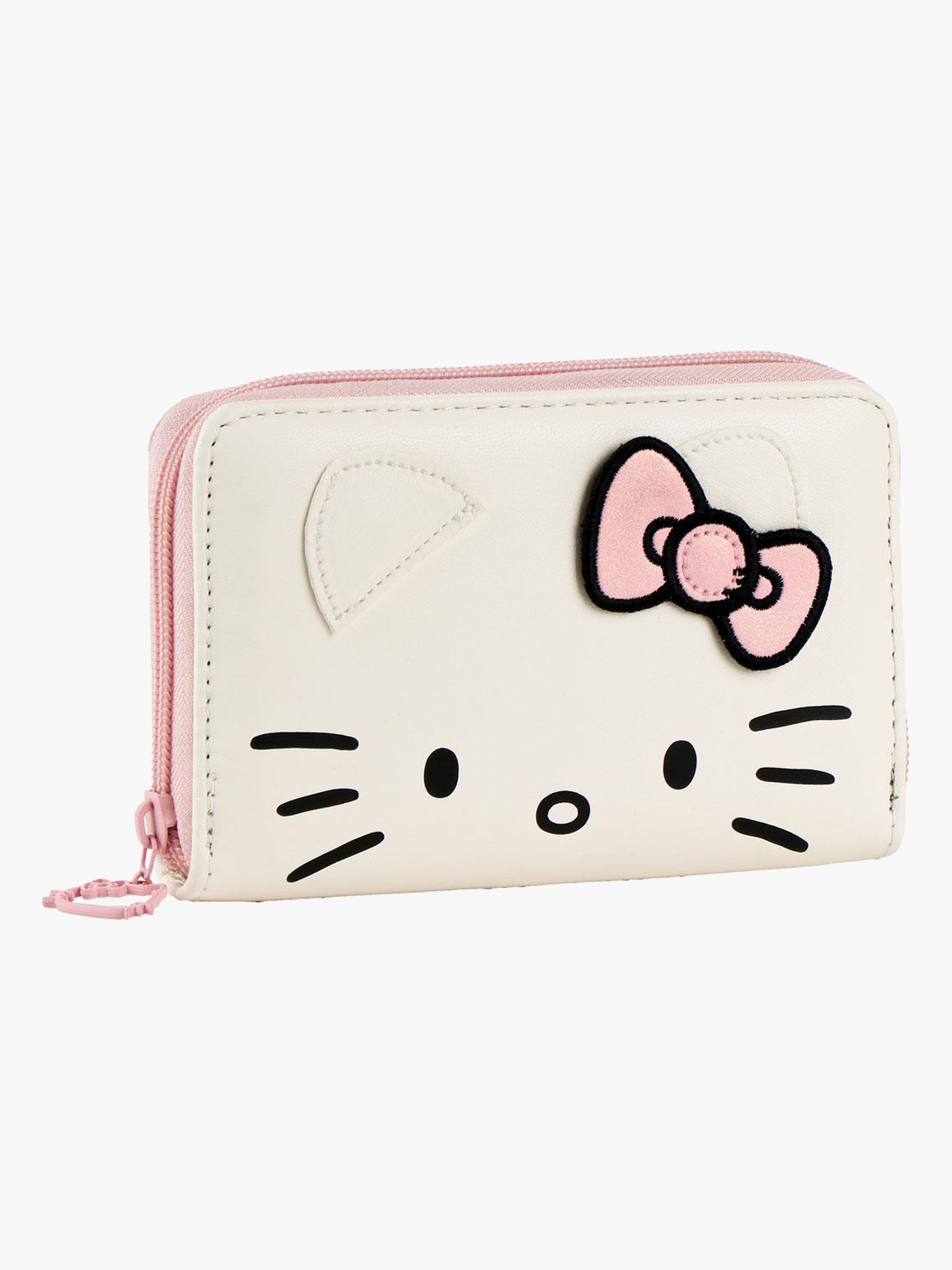 Hello Kitty Plånbok, Vit/rosa