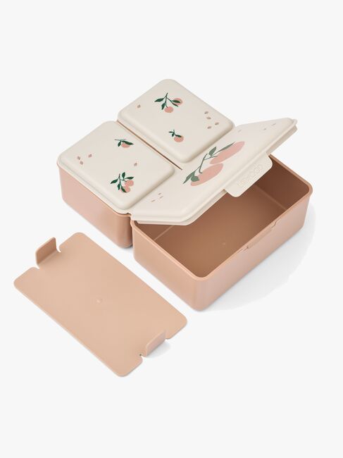 LIEWOOD Driss  Mönstrad Lunchbox, Peach me/Sea shell