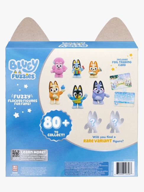 Bluey Fuzzies Figurer Fan-favoriter 8-pack