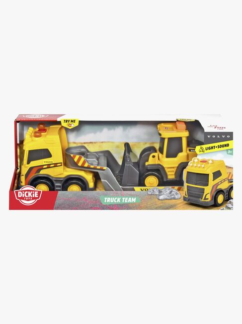 Dickie Toys Volvo Fordonsset Långtradare med Hjullastare