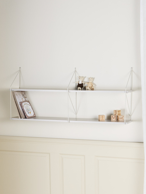 Alice & Fox BONNIE Vägghylla 120 cm, Greige