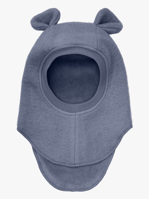 Huttelihut Balaklava Merinoull med Öron, Folkstone Gray