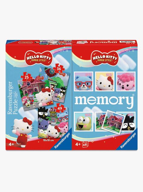 Ravensburger Hello Kitty Pussel 3-i-1 + Memory