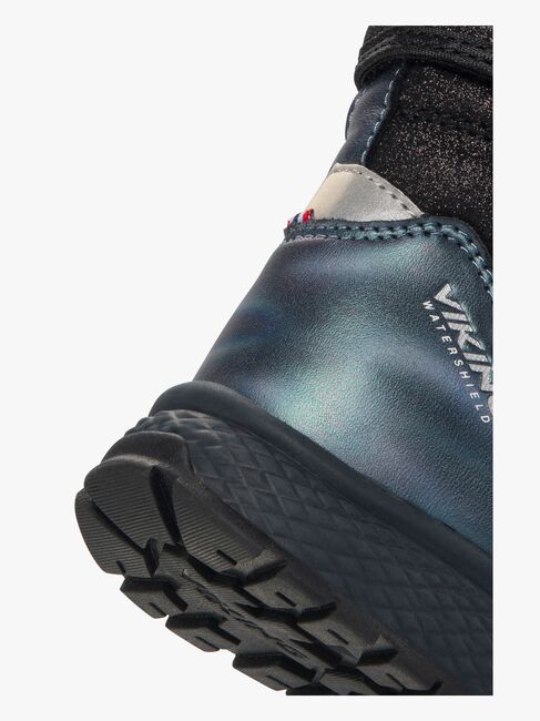 Viking Equip Glitter Pull-On WP Vinterkängor, Svart