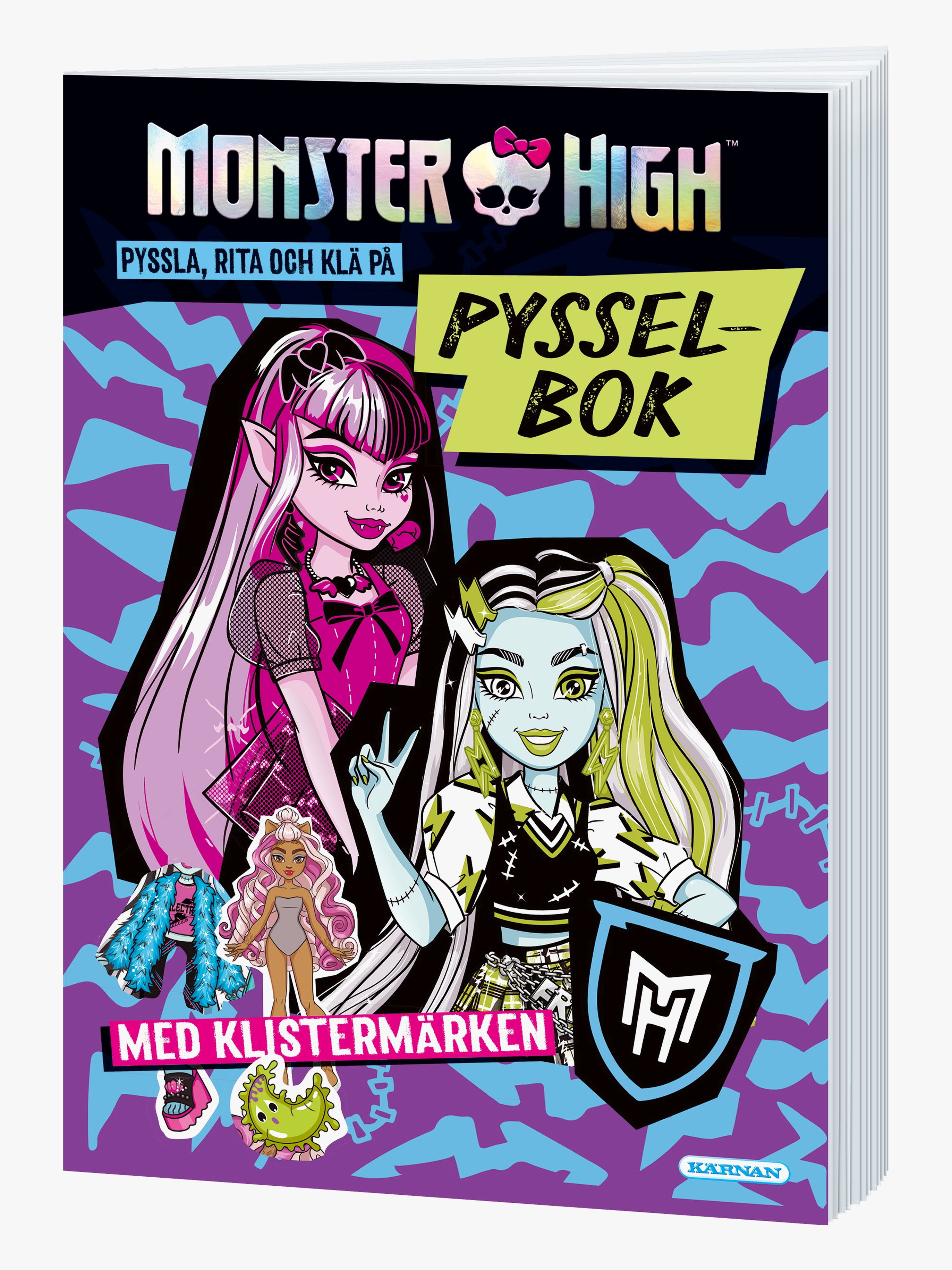 Egmont Kärnan Pysselbok Monster High