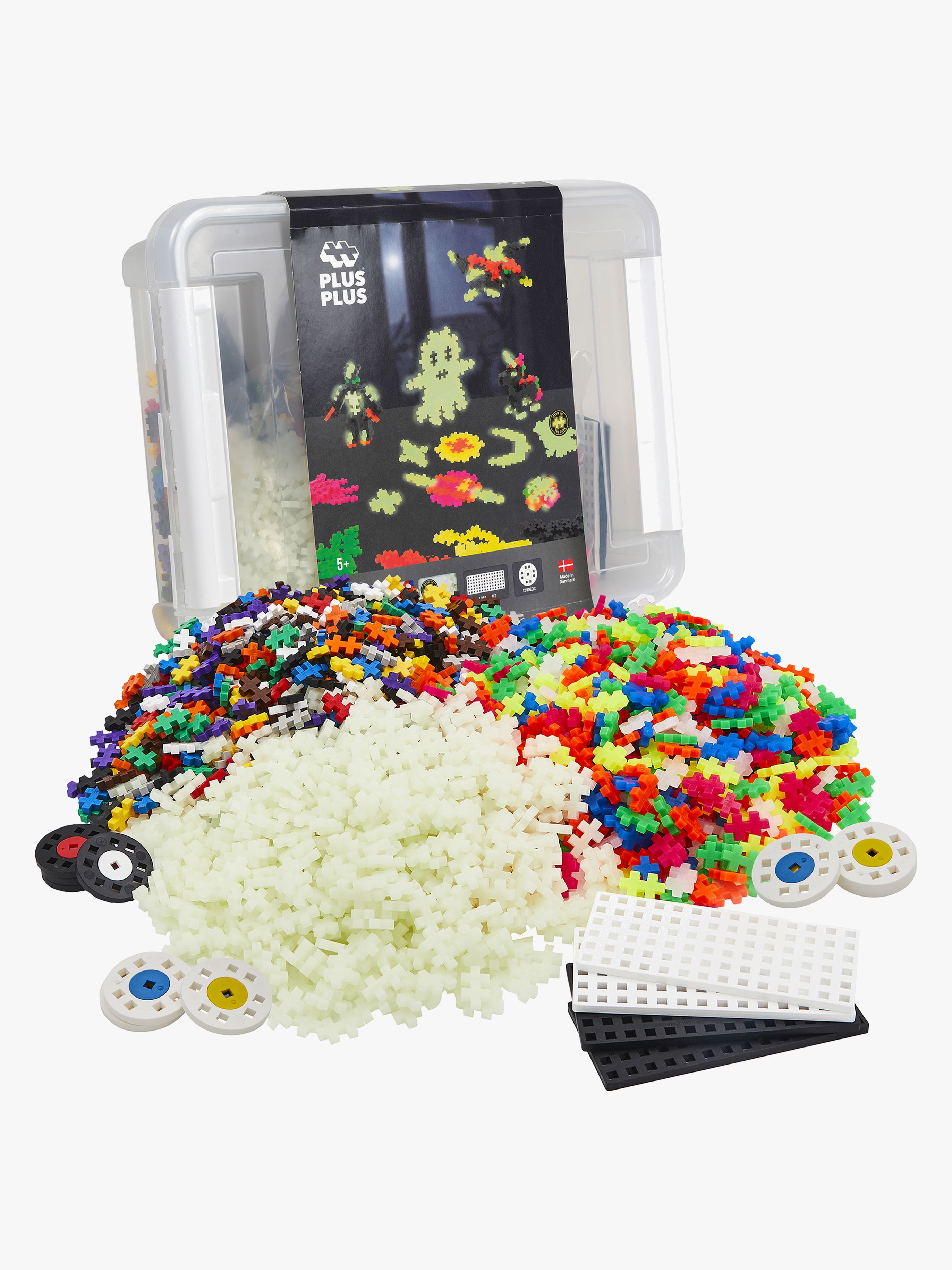 Plus-Plus Build and Glow 3D Förvaringsbox 2000 Bitar