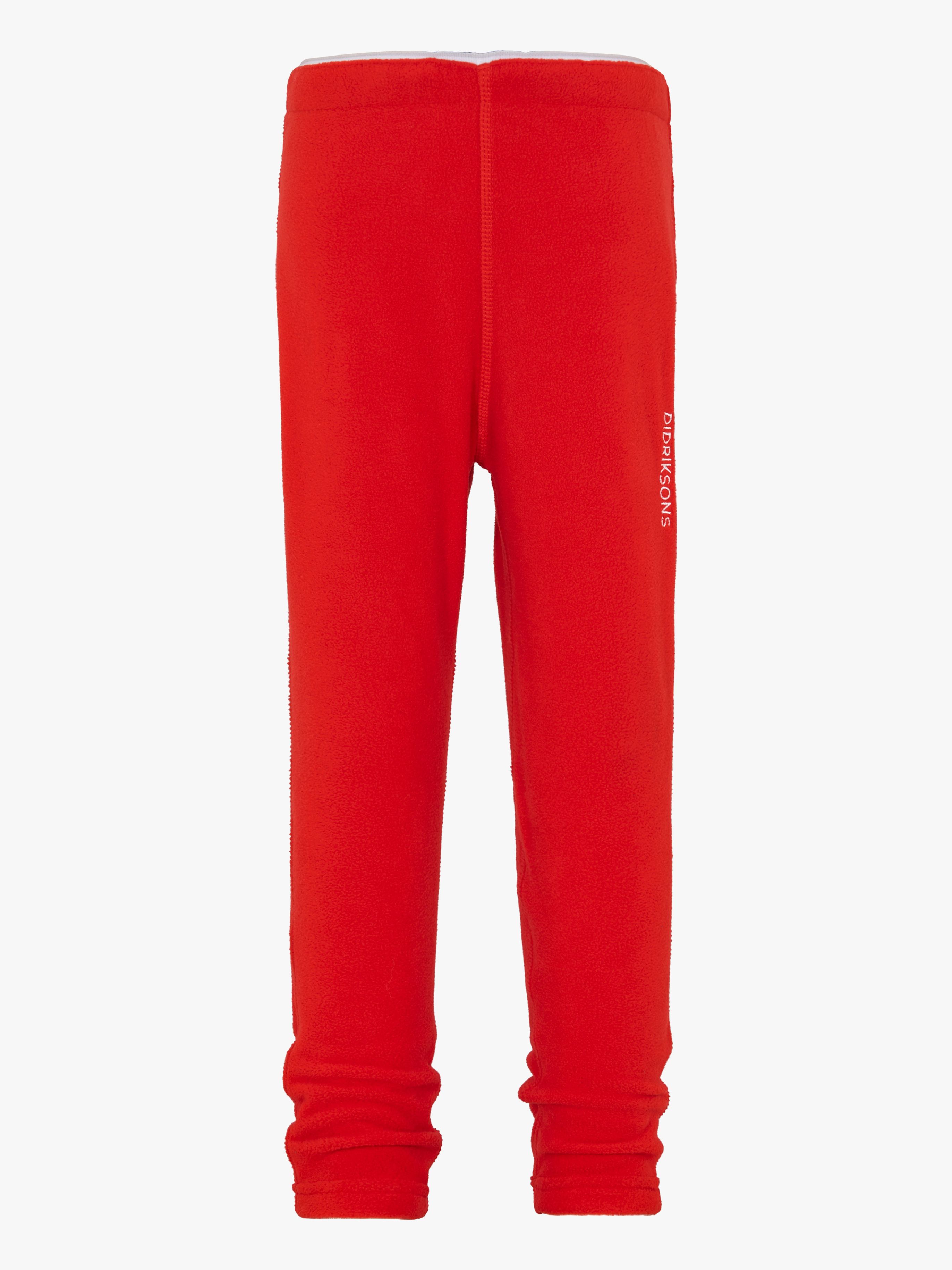 Didriksons Monte Fleecebyxor Chili Red 80