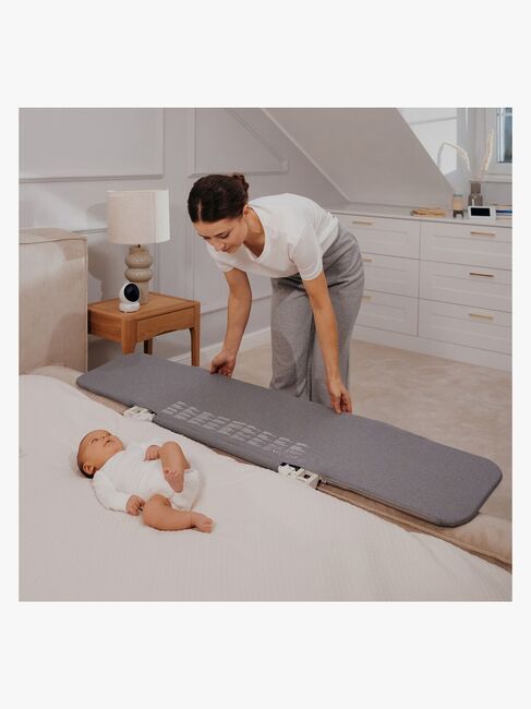 Lionelo Lora XL Sängskydd, Grey Stone
