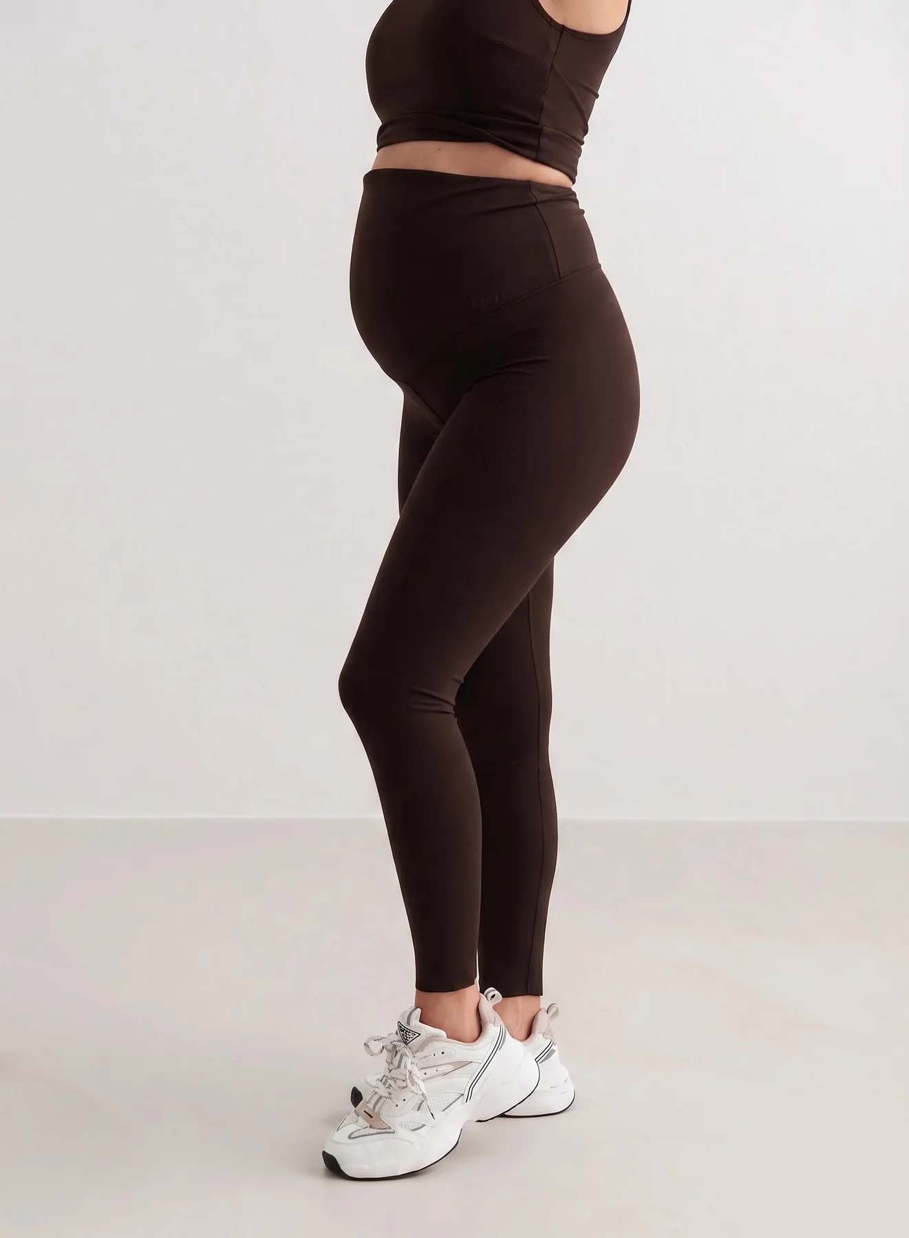 Aim'n Sense Maternity Tights, Chocolate