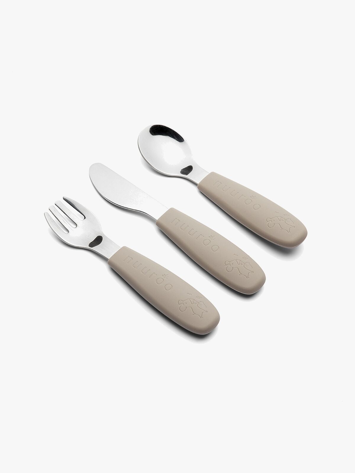 nuuroo Jana Bestickset 3-pack, Cobblestone