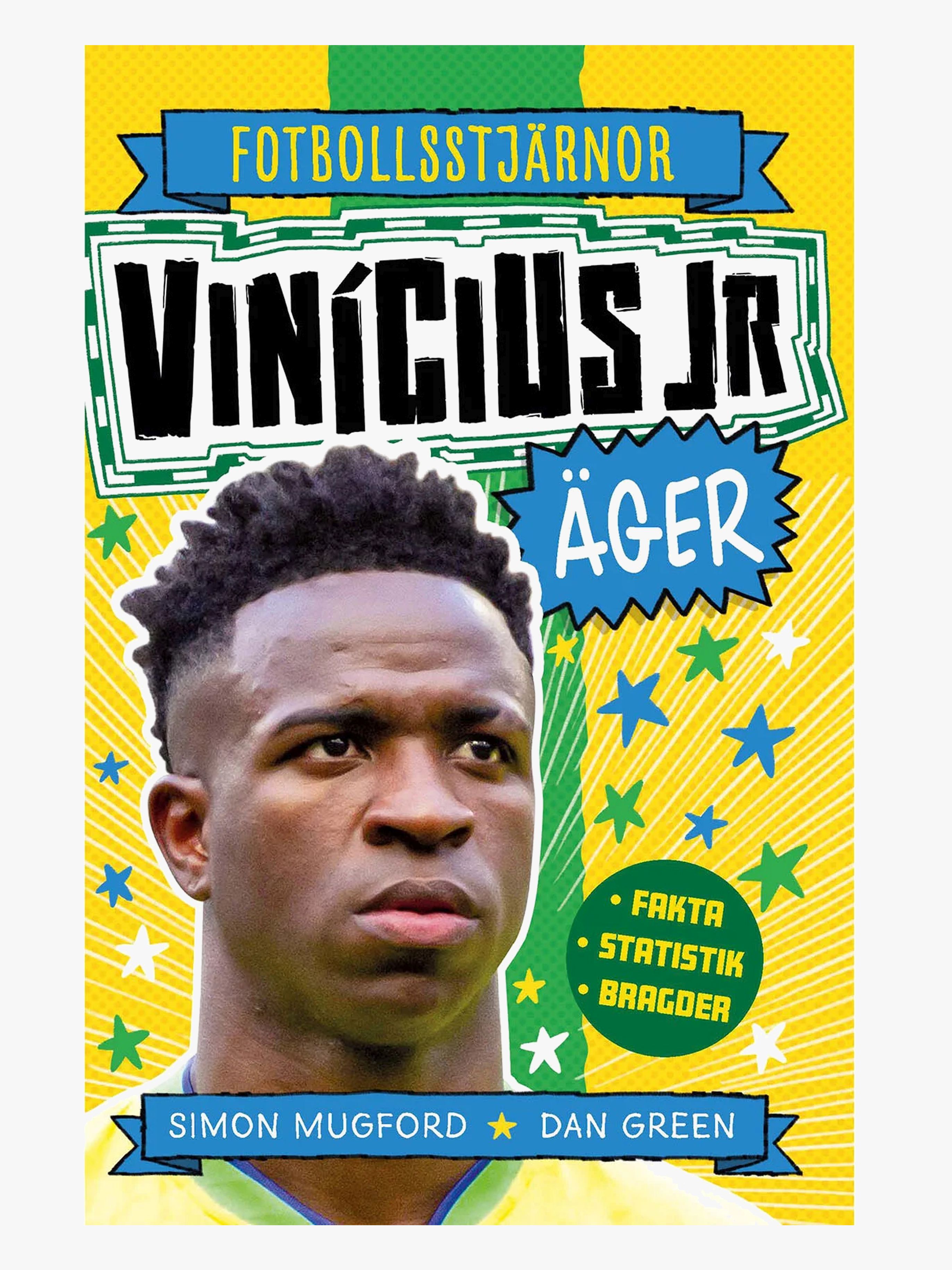 Tukan Förlag Fotbollsstjärnor Bok Vinicius Jr Äger