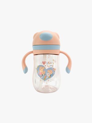 Nuby Evie Peppa Pig Sugerørkopp 240 ml, Rosa