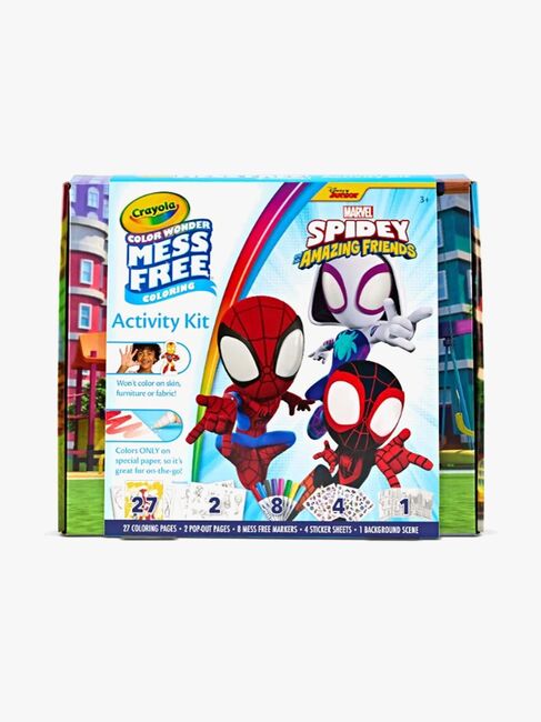 Marvel Spidey And His Amazing Friends Color Wonder Aktivitetsset