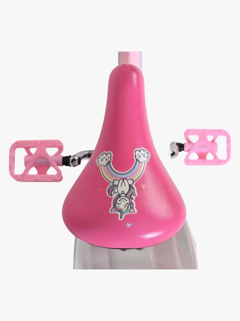 Volare Unicorn Cykel 14 Tum, Rosa