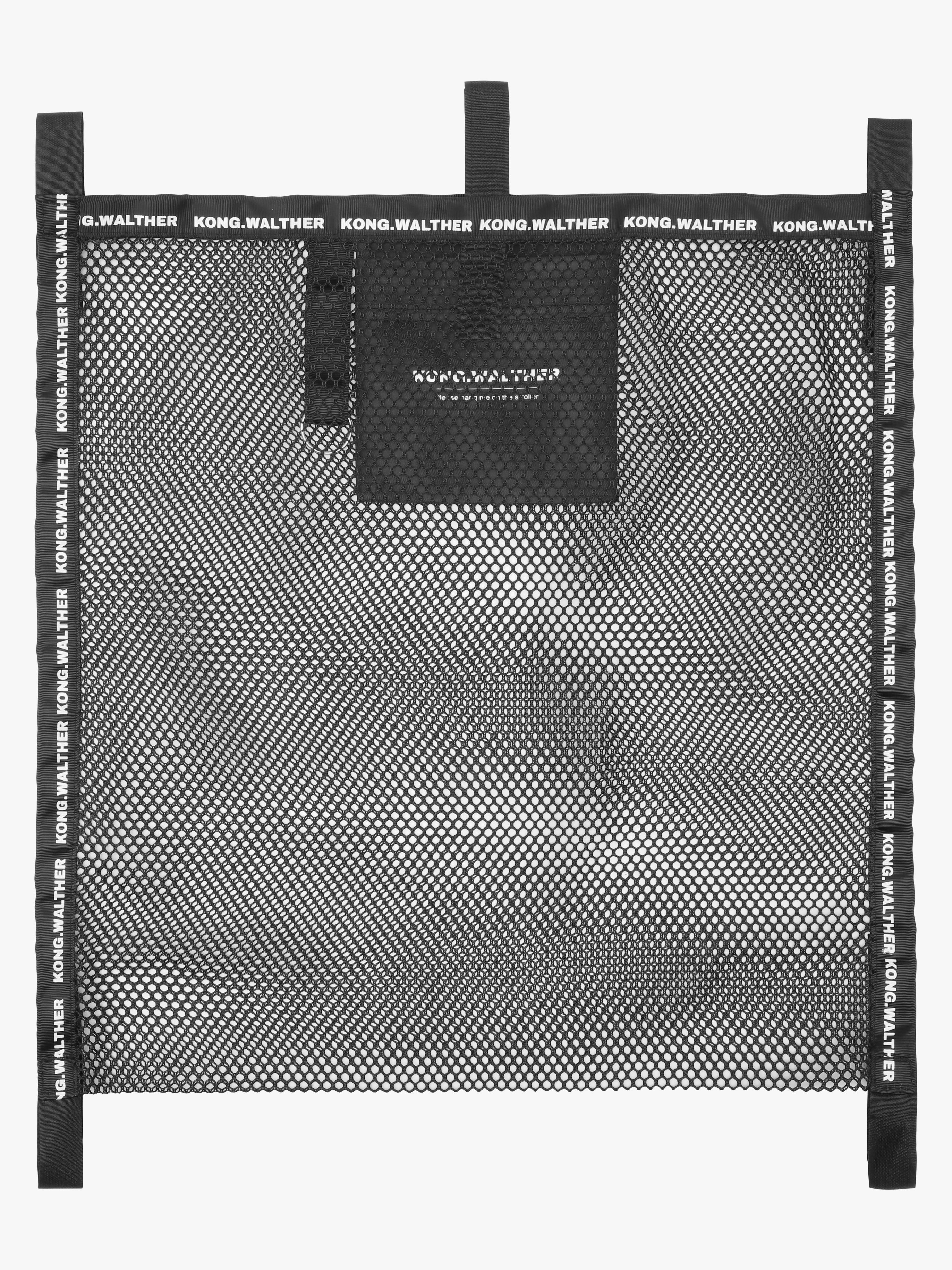 KONG.WALTHER Magic Shopper Tygkasse, Nylon Black
