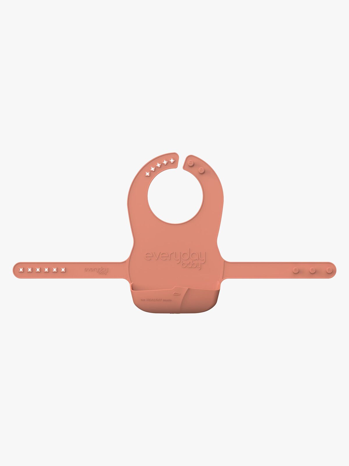 Everyday Baby Haklapp Silikon, Röd