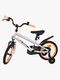 Volare Unicorn Cykel 14 Tum, Vit