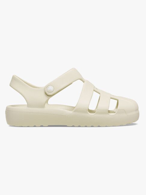 Crocs Classic Fisherman Kids Tofflor, Sandstone