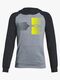 Under Armour Rival Logo Huvtröja, Steel